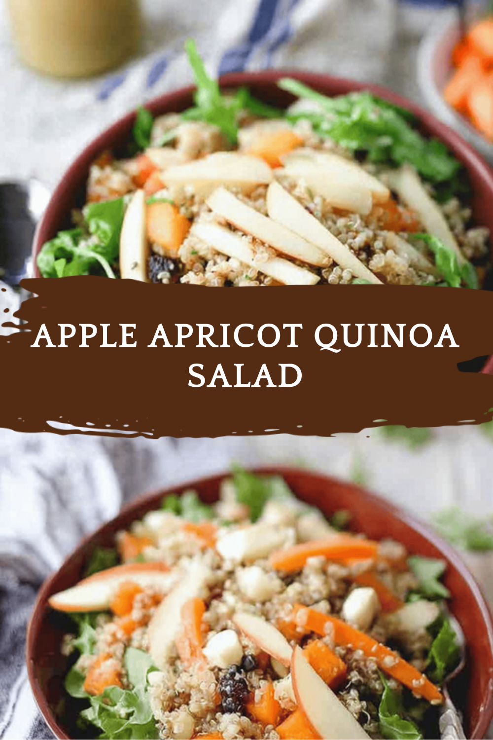 Apple Apricot Quinoa Salad