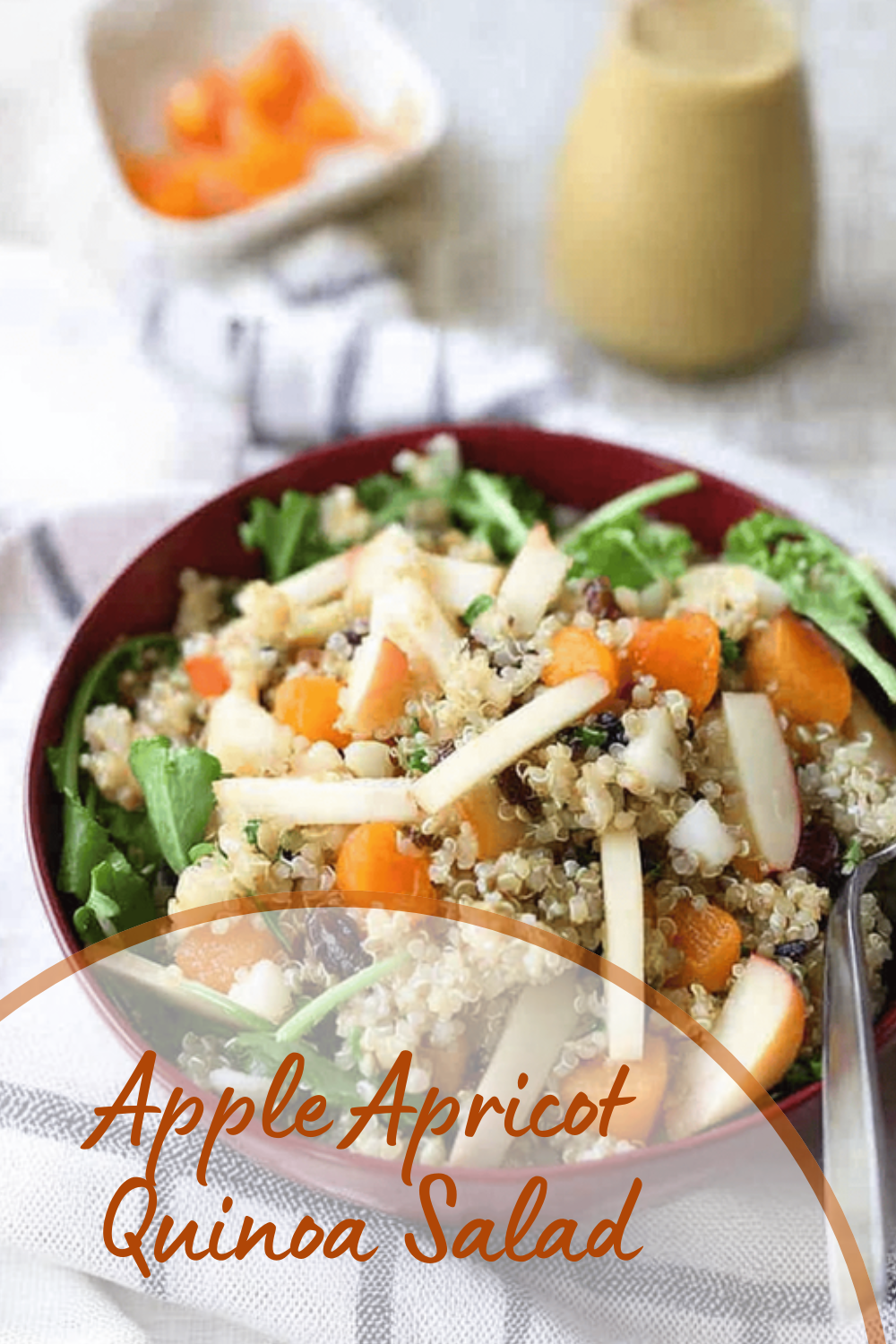 Apple Apricot Quinoa Salad