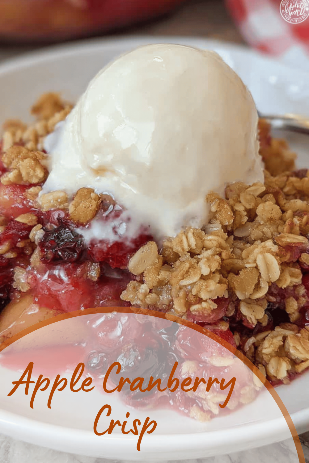 Apple Cranberry Crisp