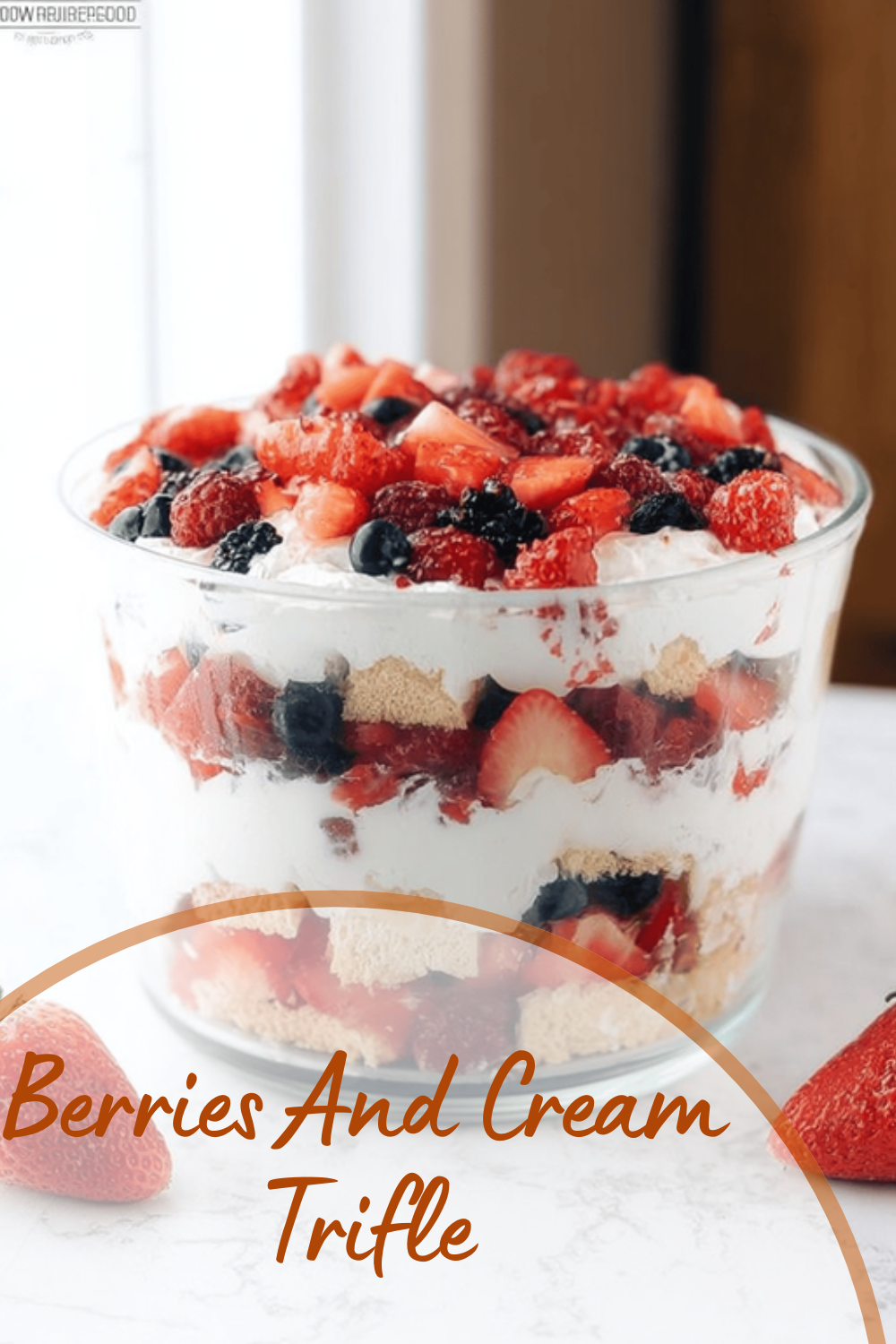 Berries And Cream Trifle