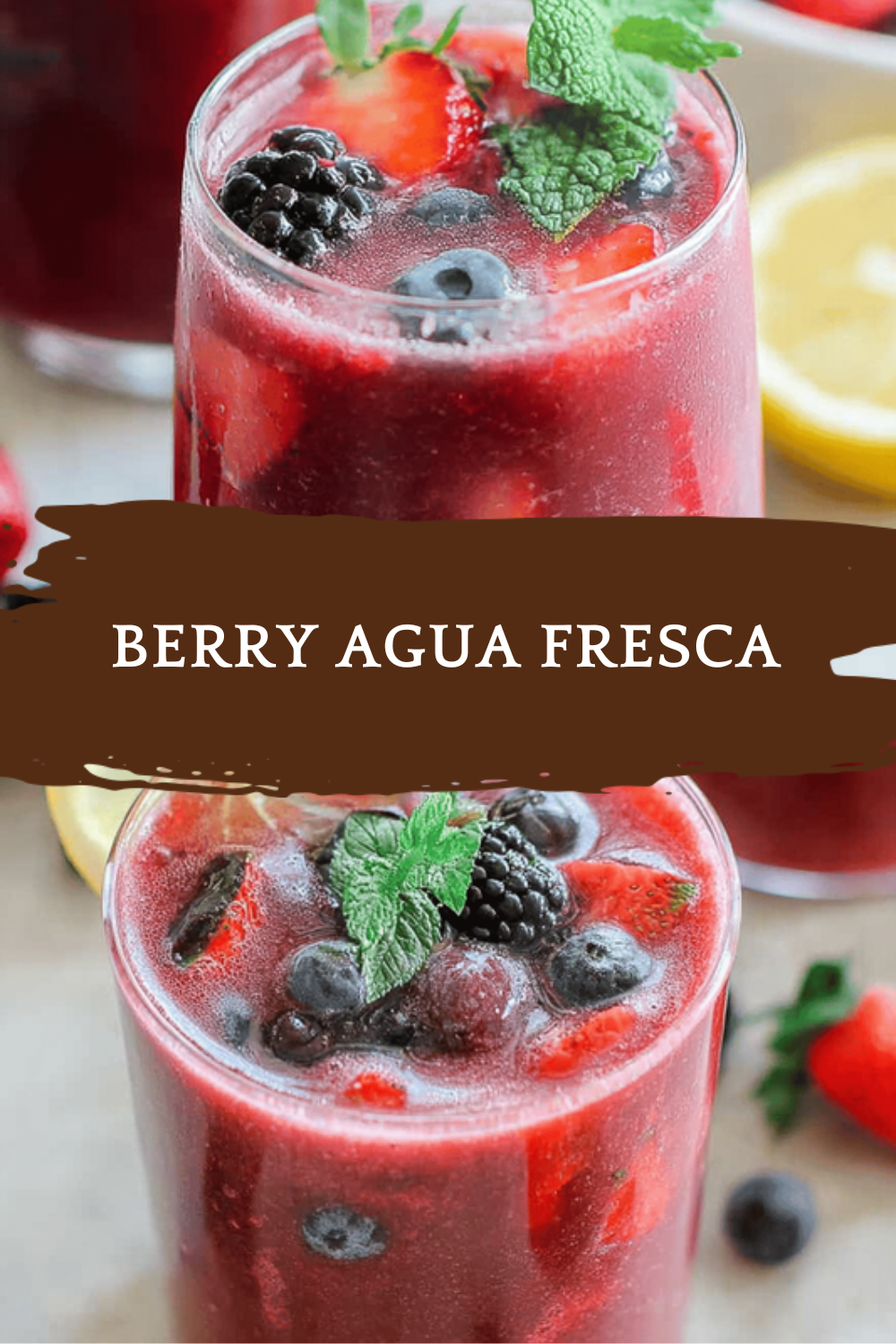 Berry Agua Fresca