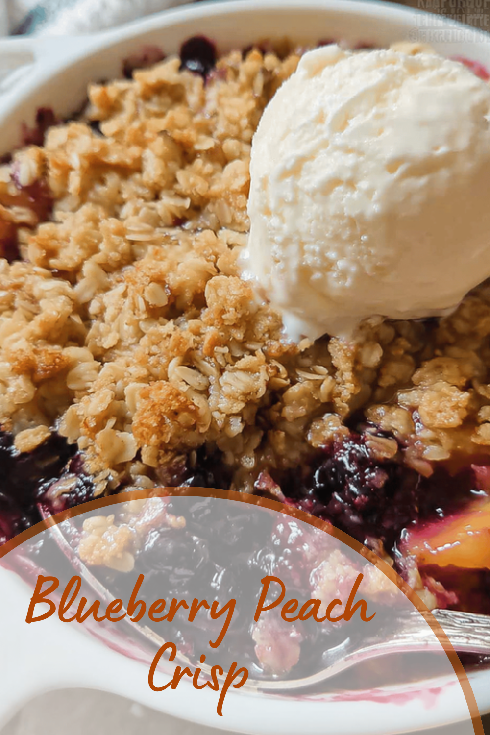 Blueberry Peach Crisp