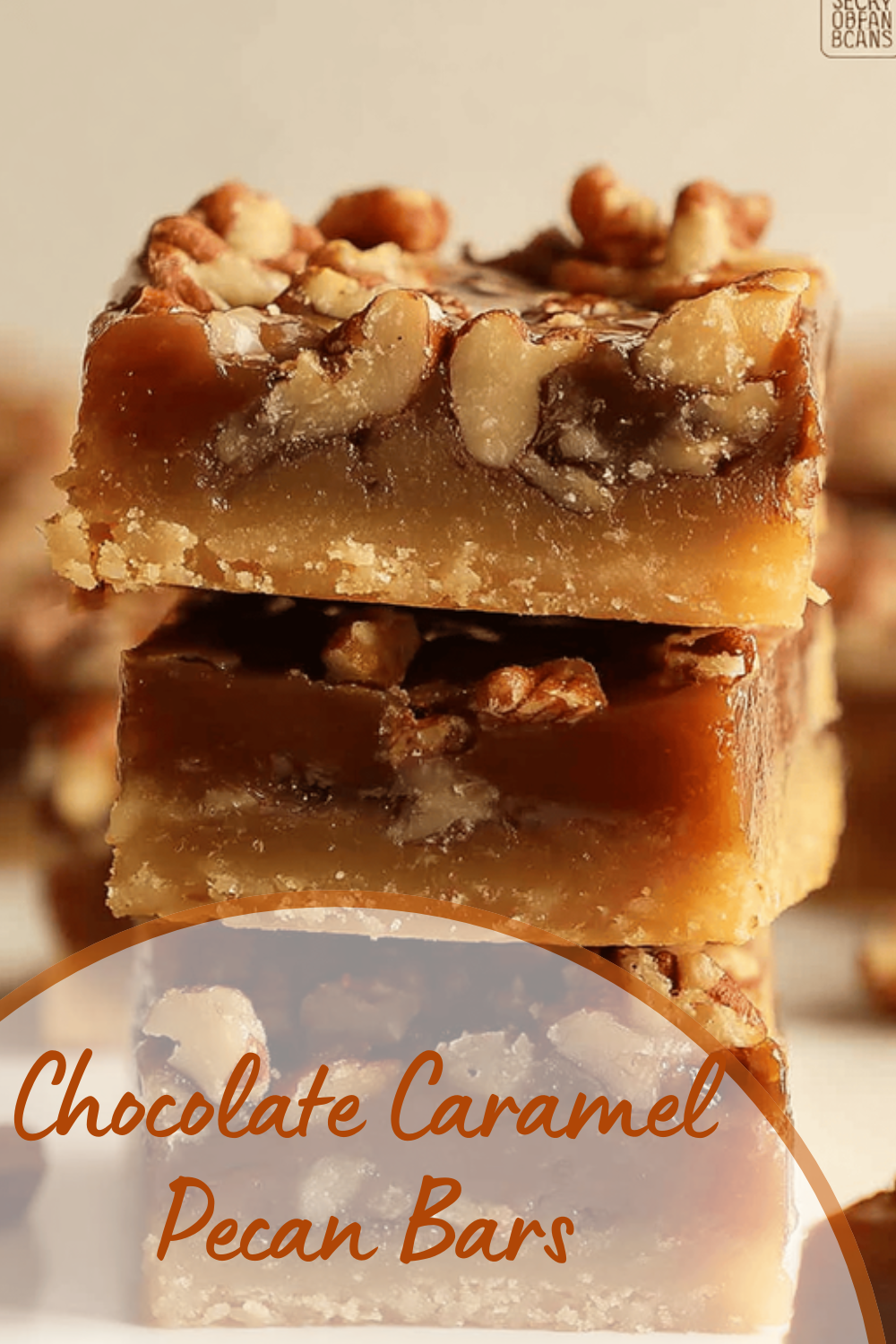 Chocolate Caramel Pecan Bars