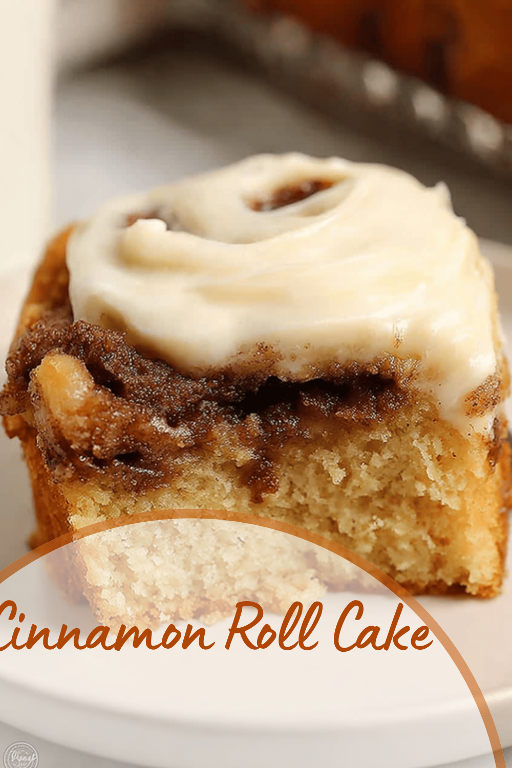 Cinnamon Roll Cake