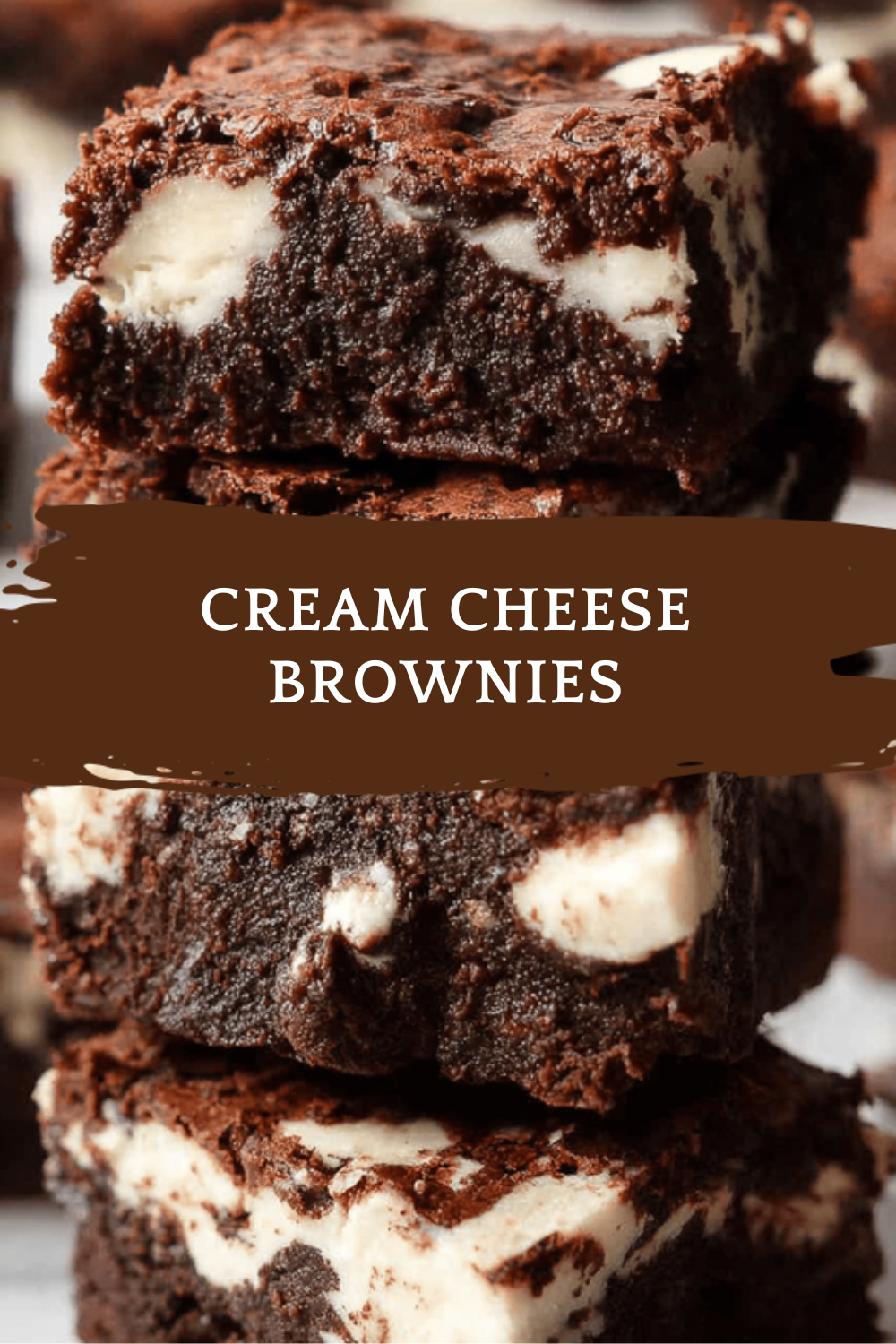 Cream Cheese Brownies Recipe With Rich, Swirled Cheesecake Flavor 6 Cream Cheese Brownies