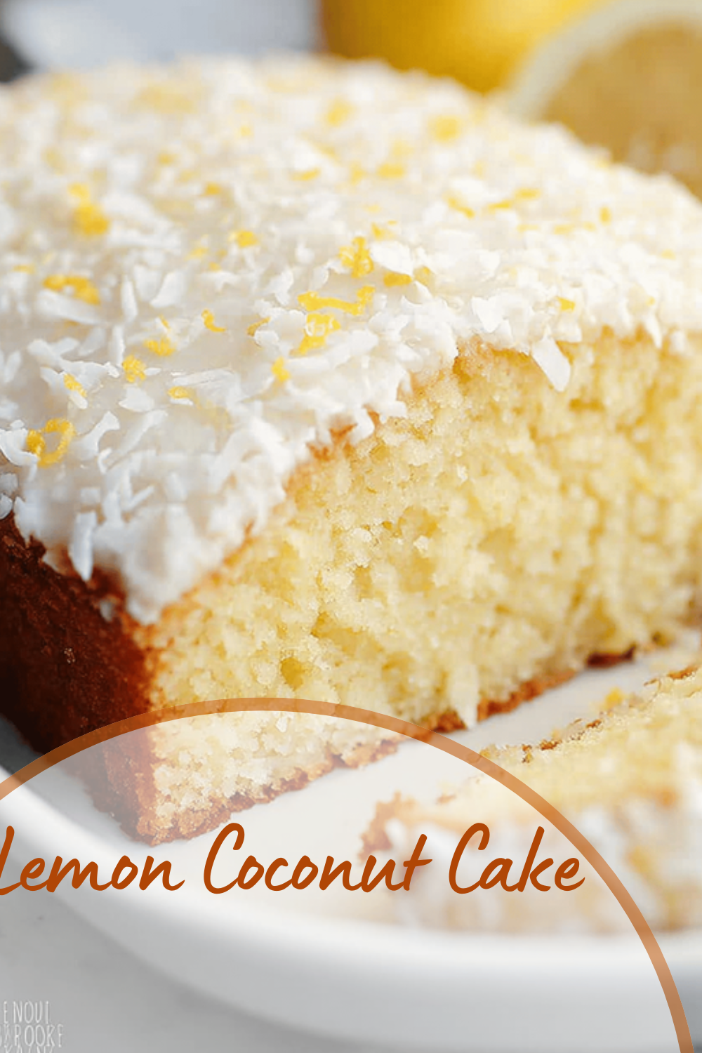 Lemon Coconut Cake