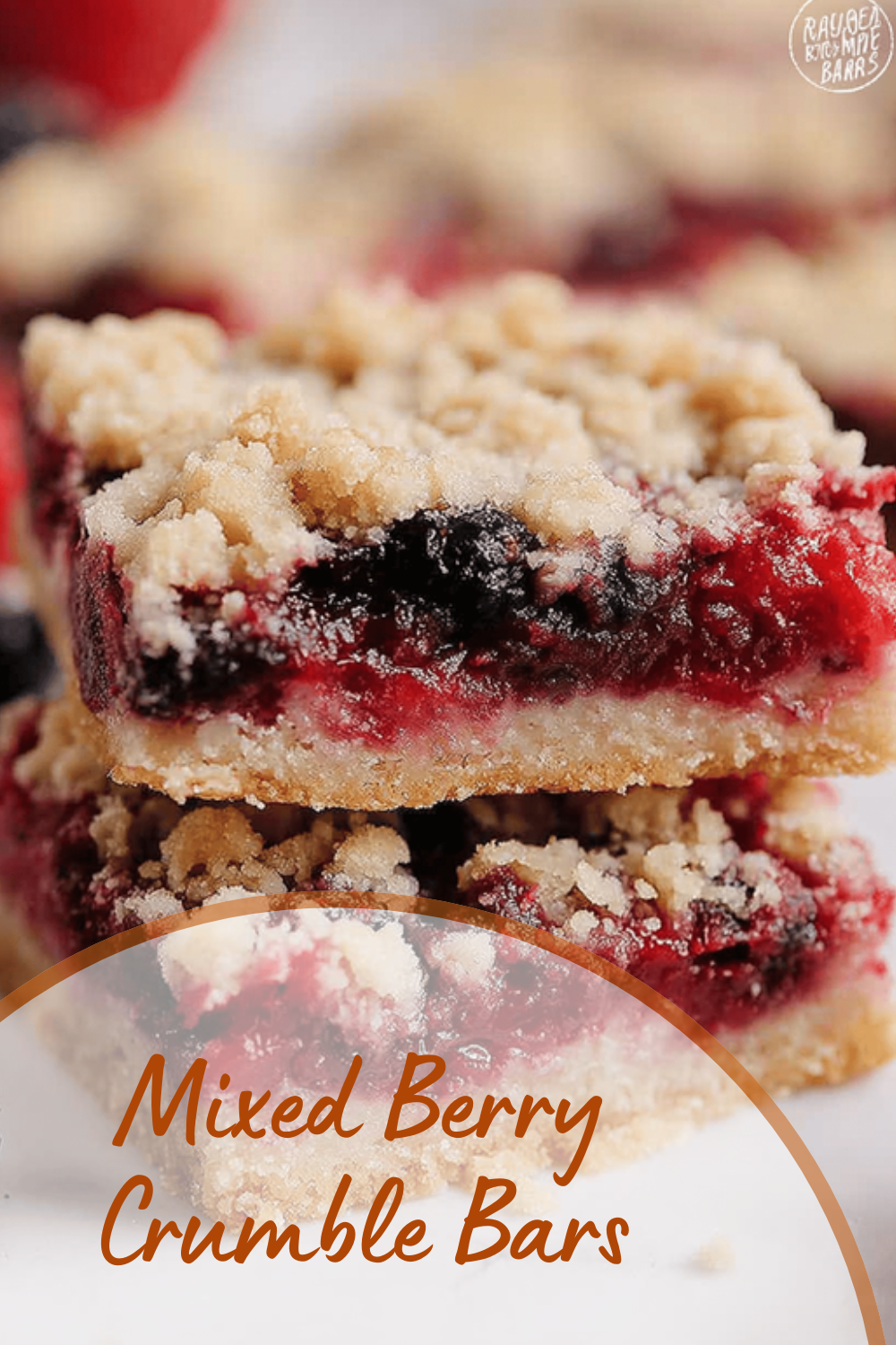 Mixed Berry Crumble Bars With Fresh Fruit And Oat Topping 7 Mixed Berry Crumble Bars