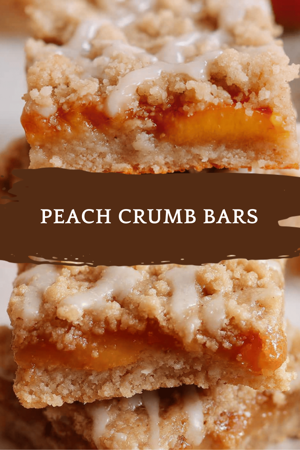 Peach Crumb Bars