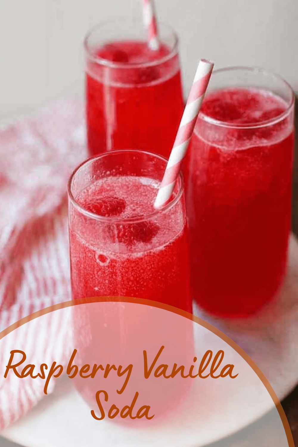 Raspberry Vanilla Soda