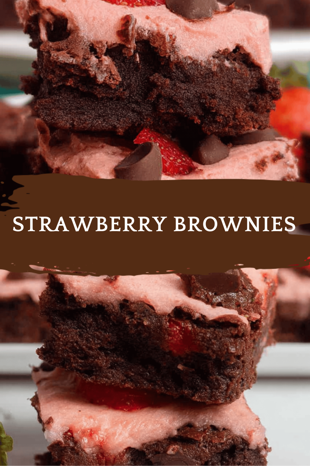 Strawberry Brownies
