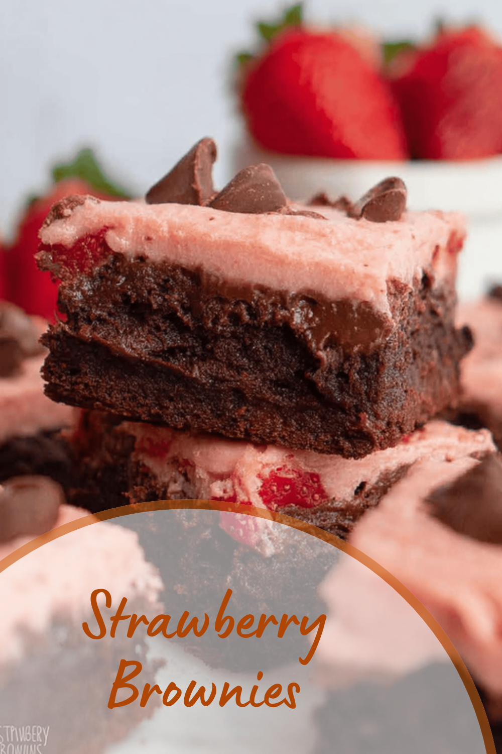 Strawberry Brownies