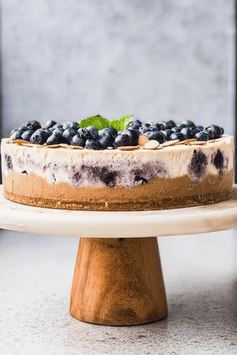 Almond Blueberry Vegan Cheesecake 32.Png