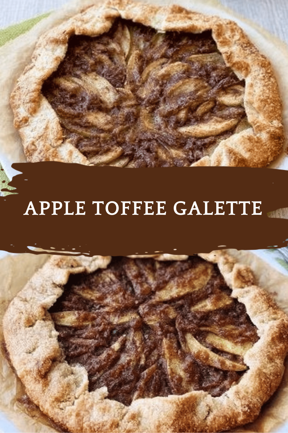 Apple Toffee Galette