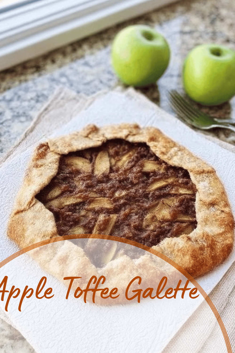 Apple Toffee Galette