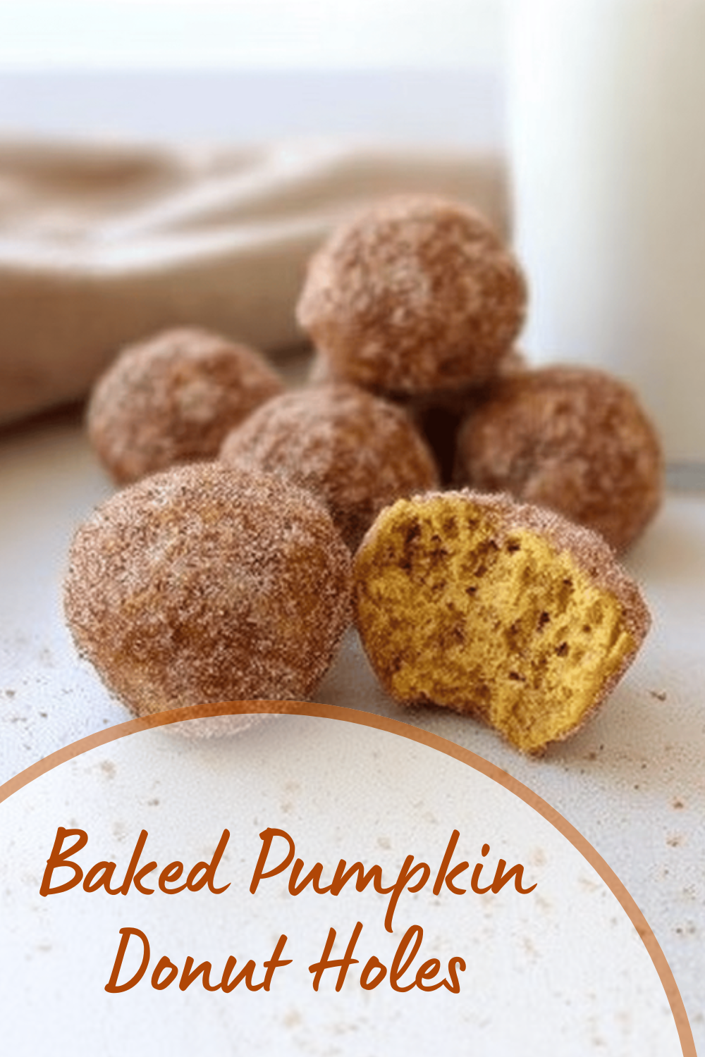 Baked Pumpkin Donut Holes