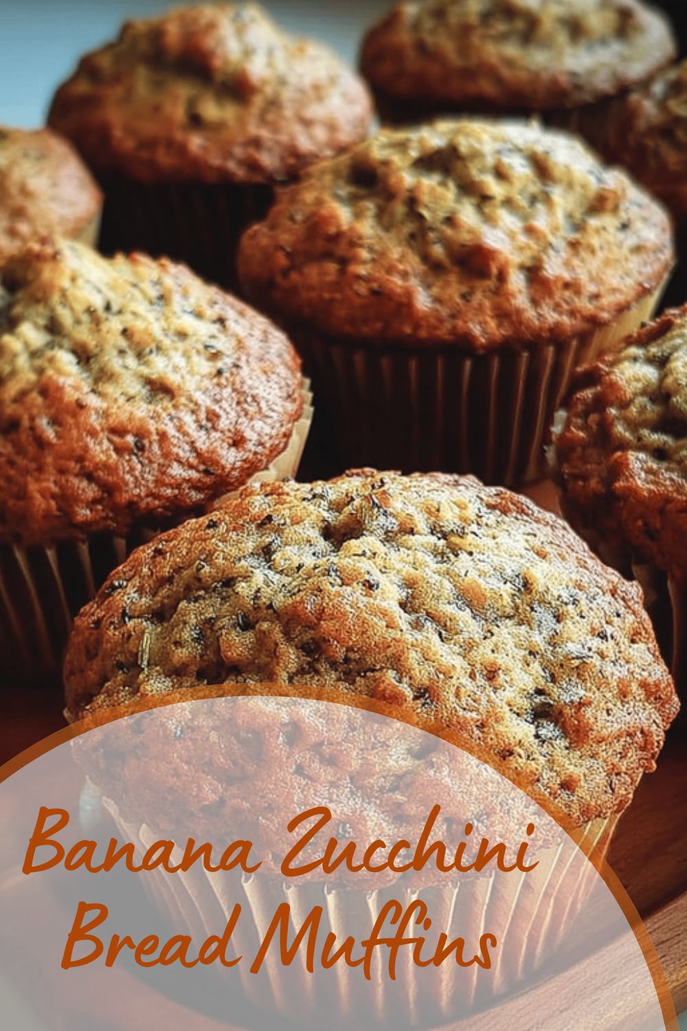 Banana Zucchini Bread Muffins