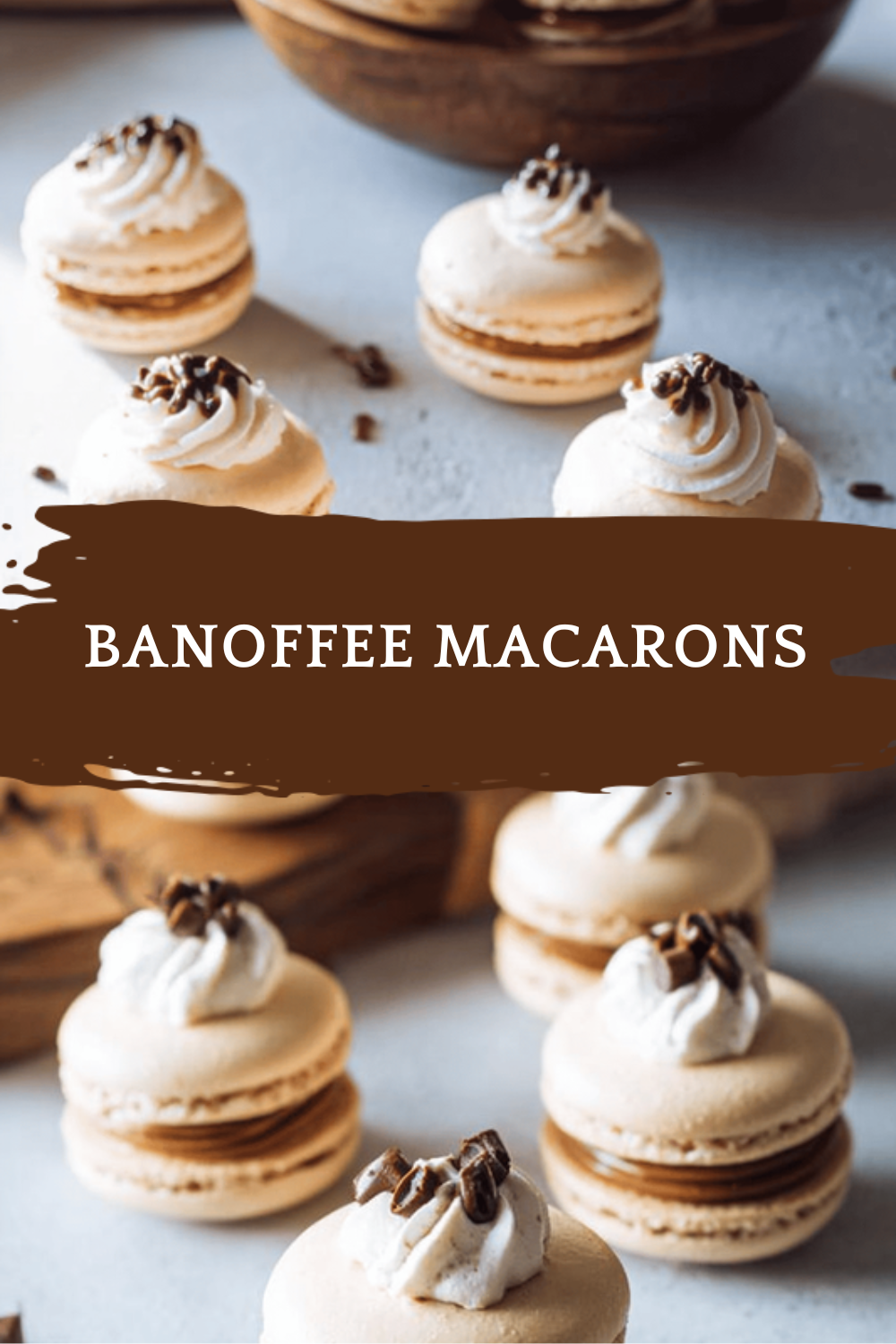 Banoffee Macarons
