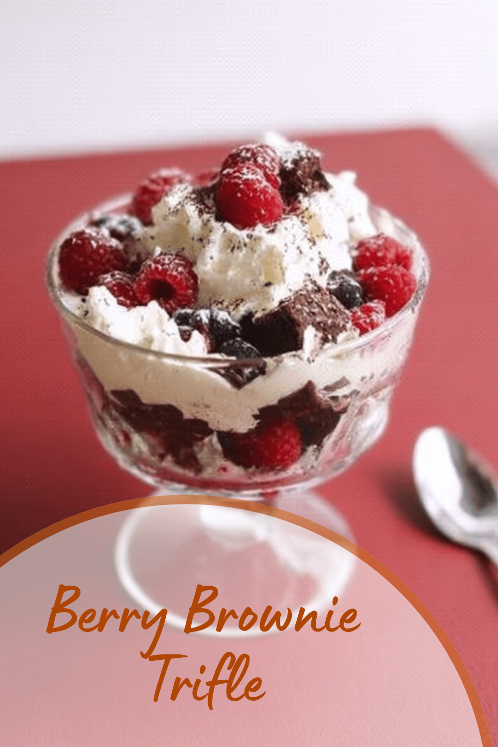 Berry Brownie Trifle