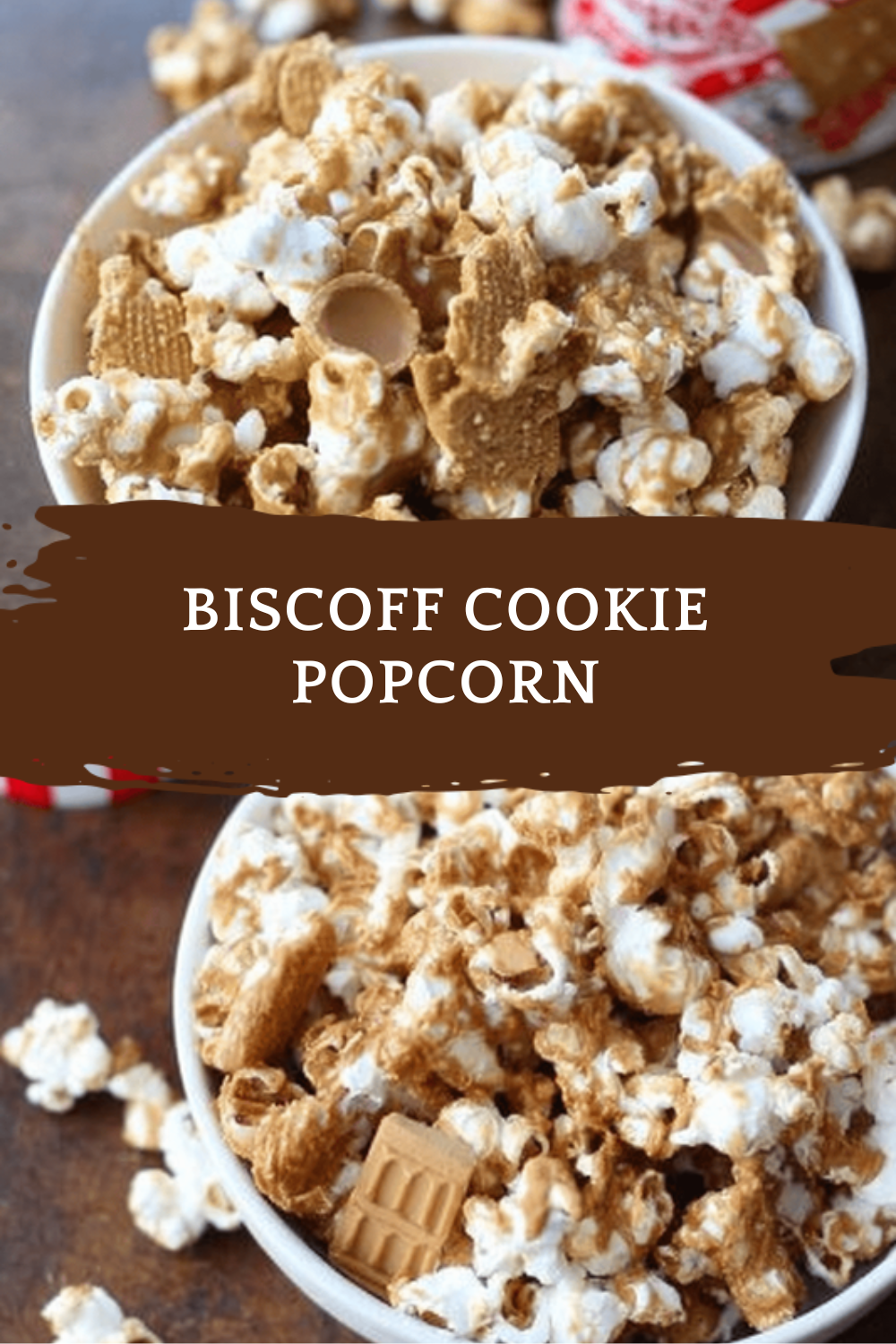 Biscoff Cookie Popcorn