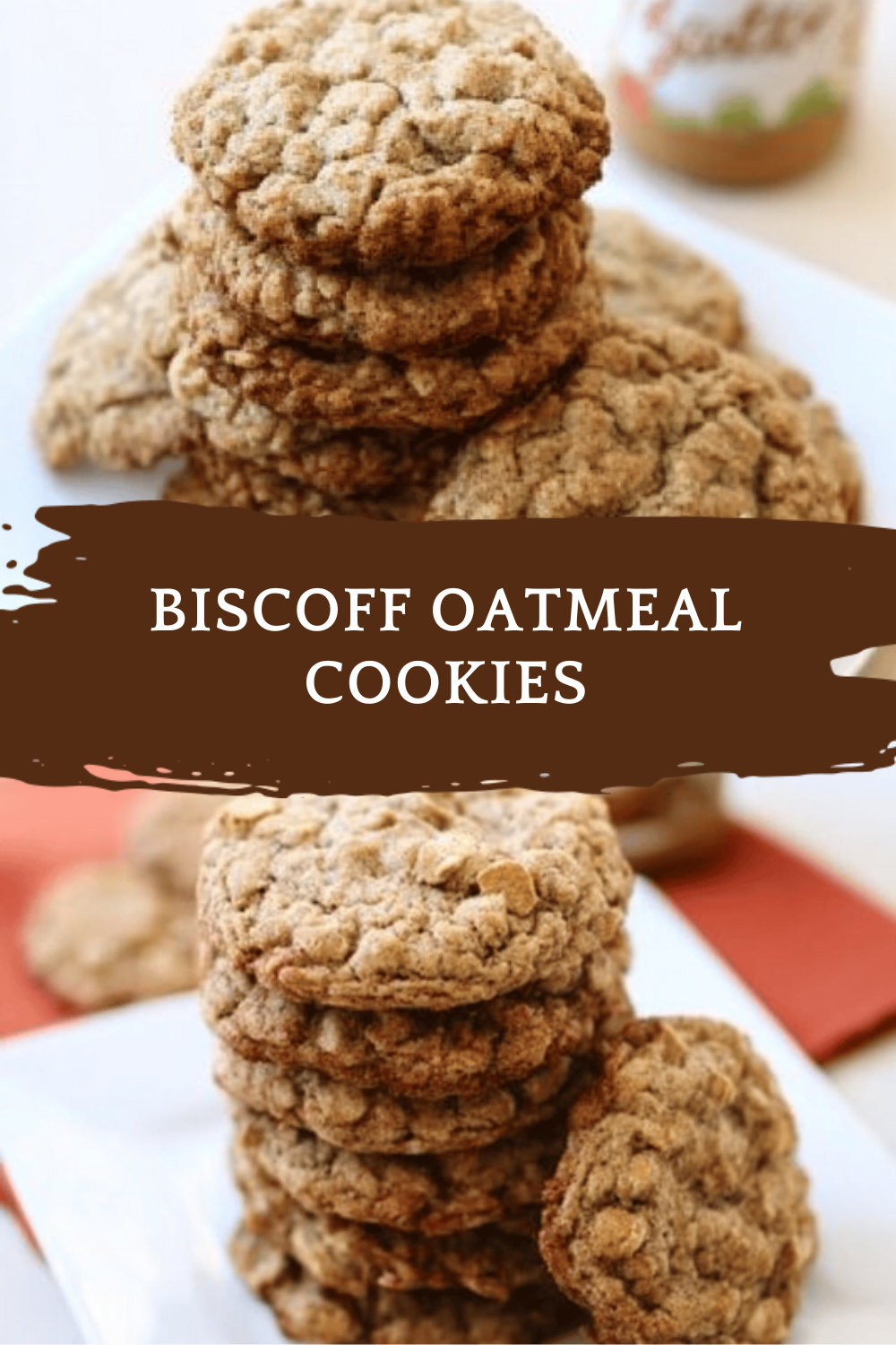 Biscoff Oatmeal Cookies