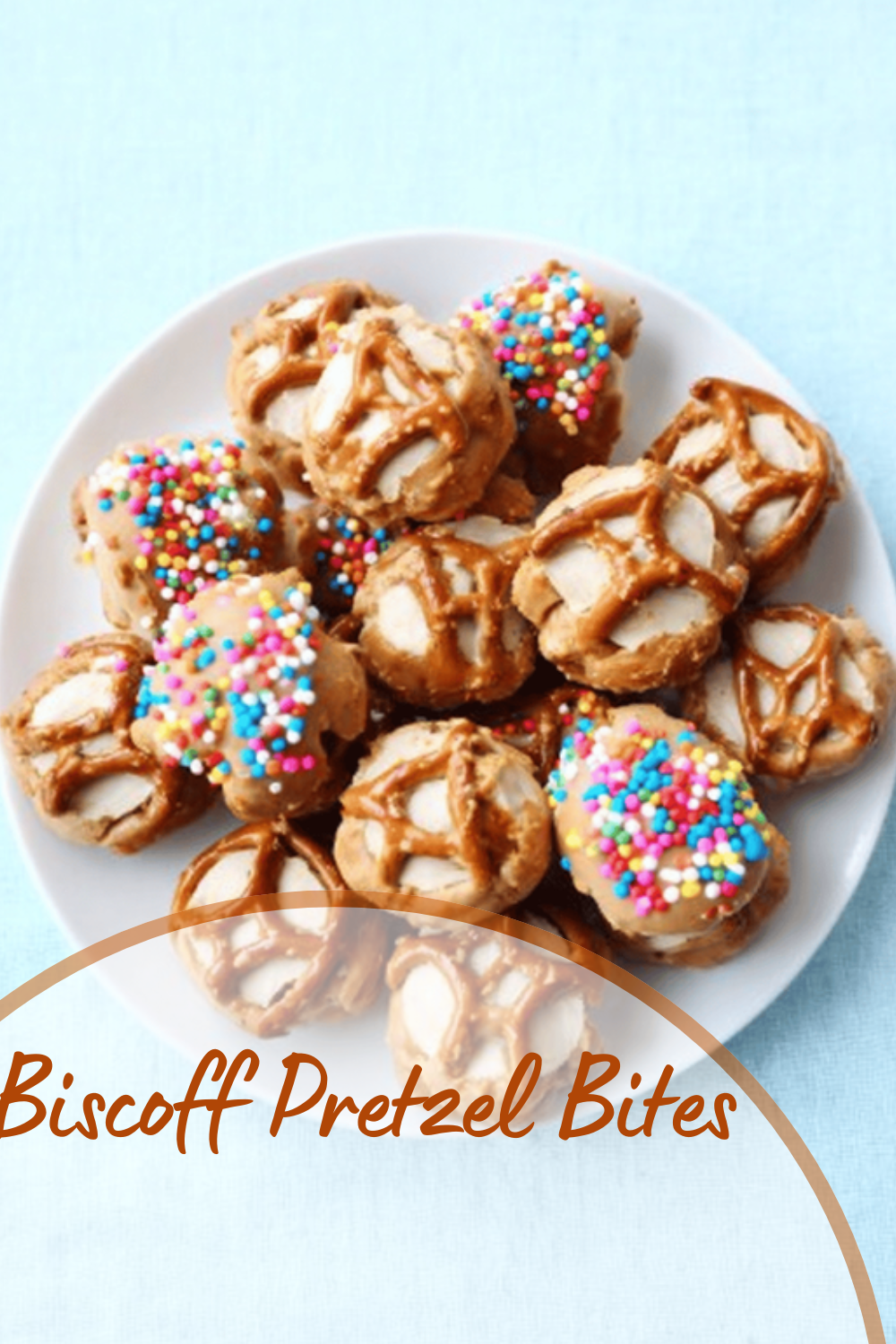 Biscoff Pretzel Bites With Creamy White Chocolate Dip 7 Biscoff Pretzel Bites