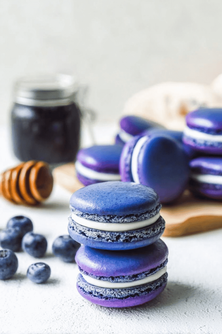 Blueberry Macarons 34.Png