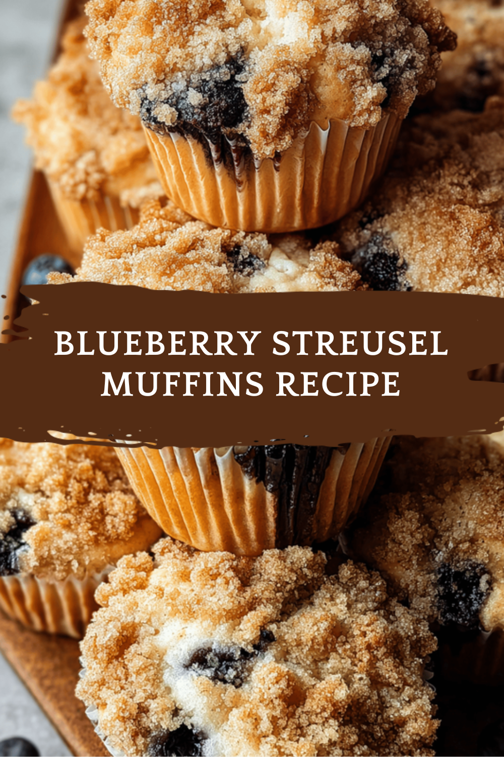 Blueberry Streusel Muffins Recipe