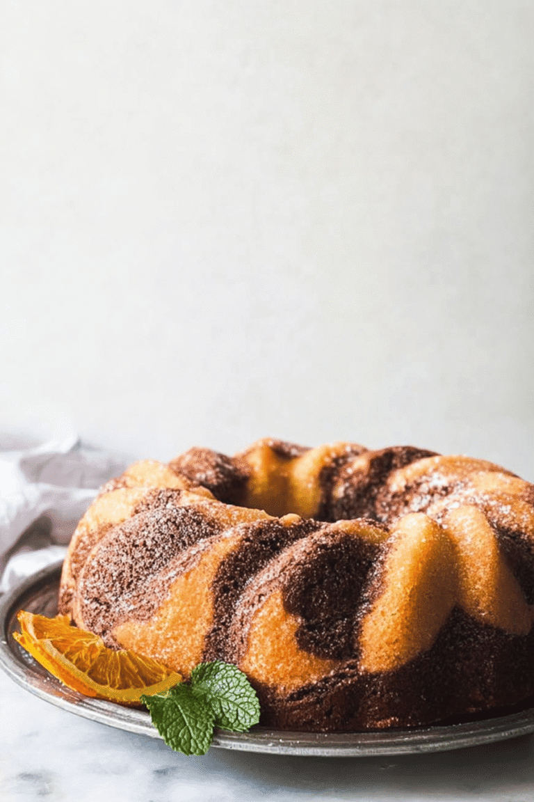 Chocolate And Orange Marble Cake Recipe With Rich Citrus Flavor 8 Chocolate Orange Marble Cake 20.Png