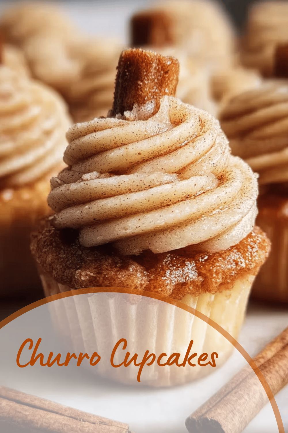 Churro Cupcakes Recipe With Cinnamon Sugar And Creamy Frosting 7 Churro Cupcakes