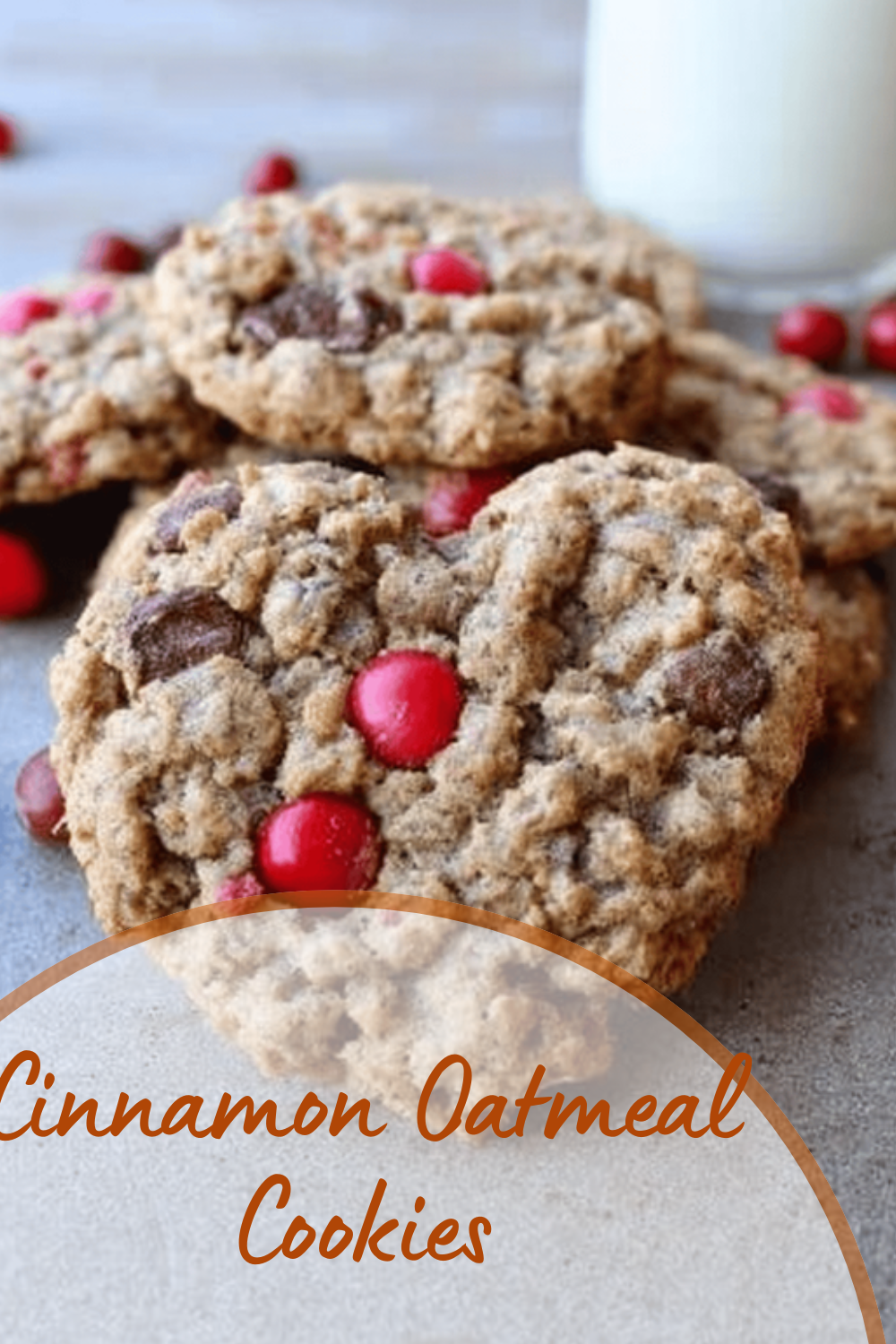 Cinnamon Oatmeal Cookies