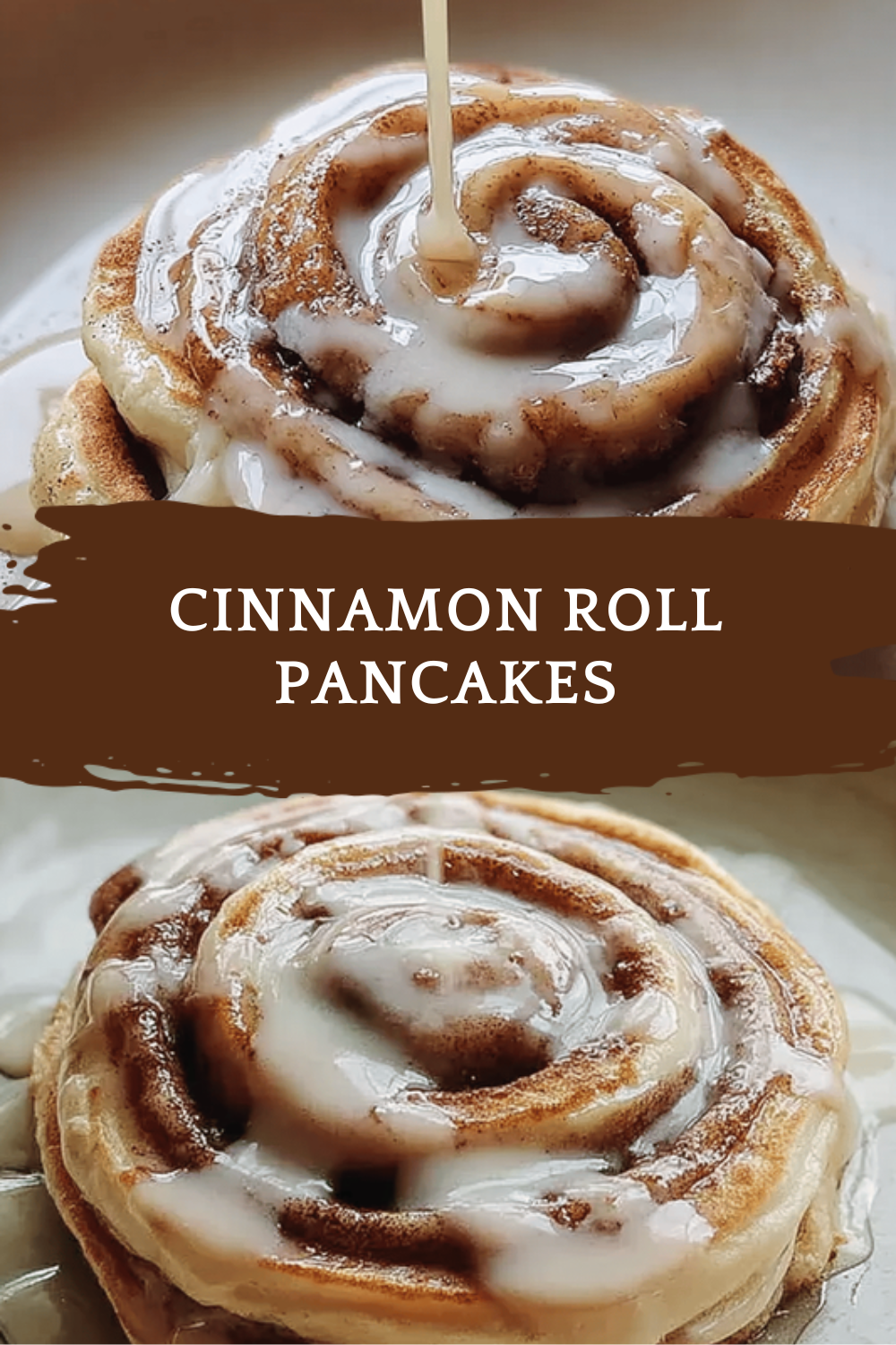 Cinnamon Roll Pancakes