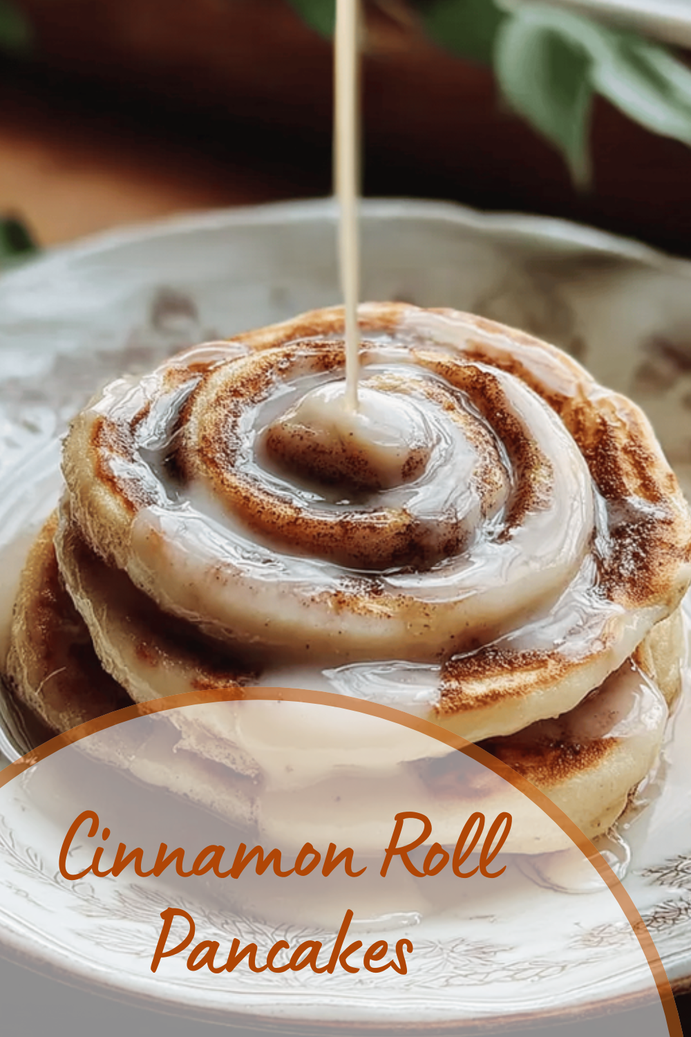 Cinnamon Roll Pancakes