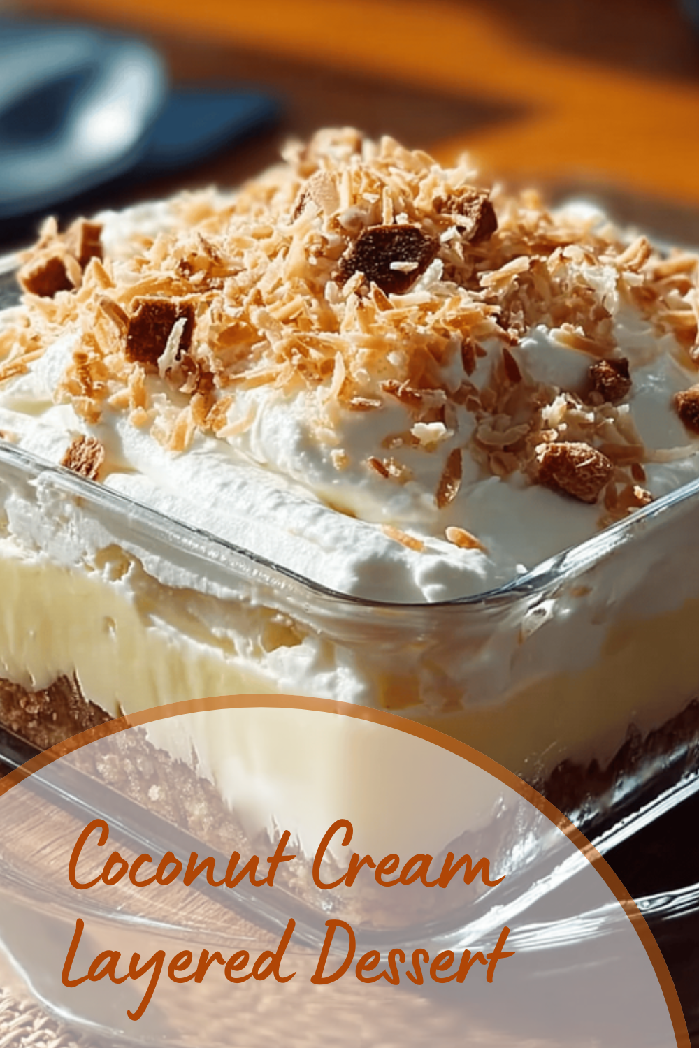 Coconut Cream Layered Dessert