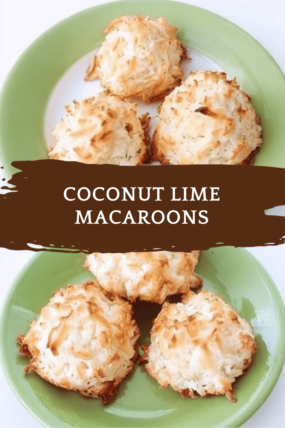 Coconut Lime Macaroons