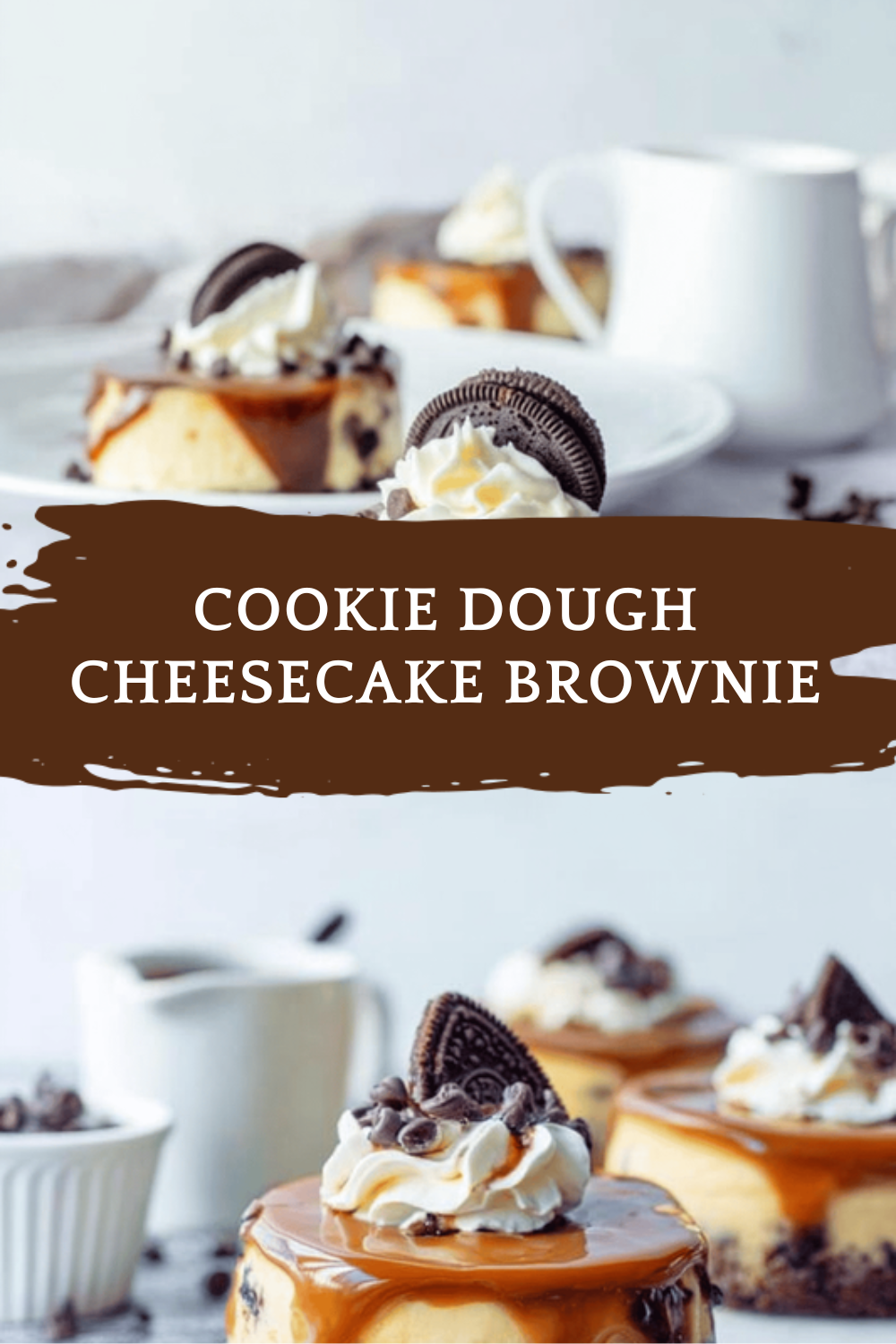 Cookie Dough Cheesecake Brownie