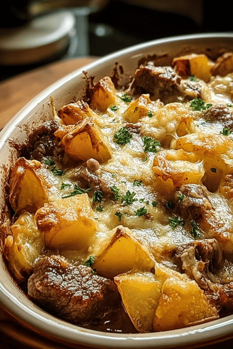 Cowboy Steak Potato Casserole 25.Png