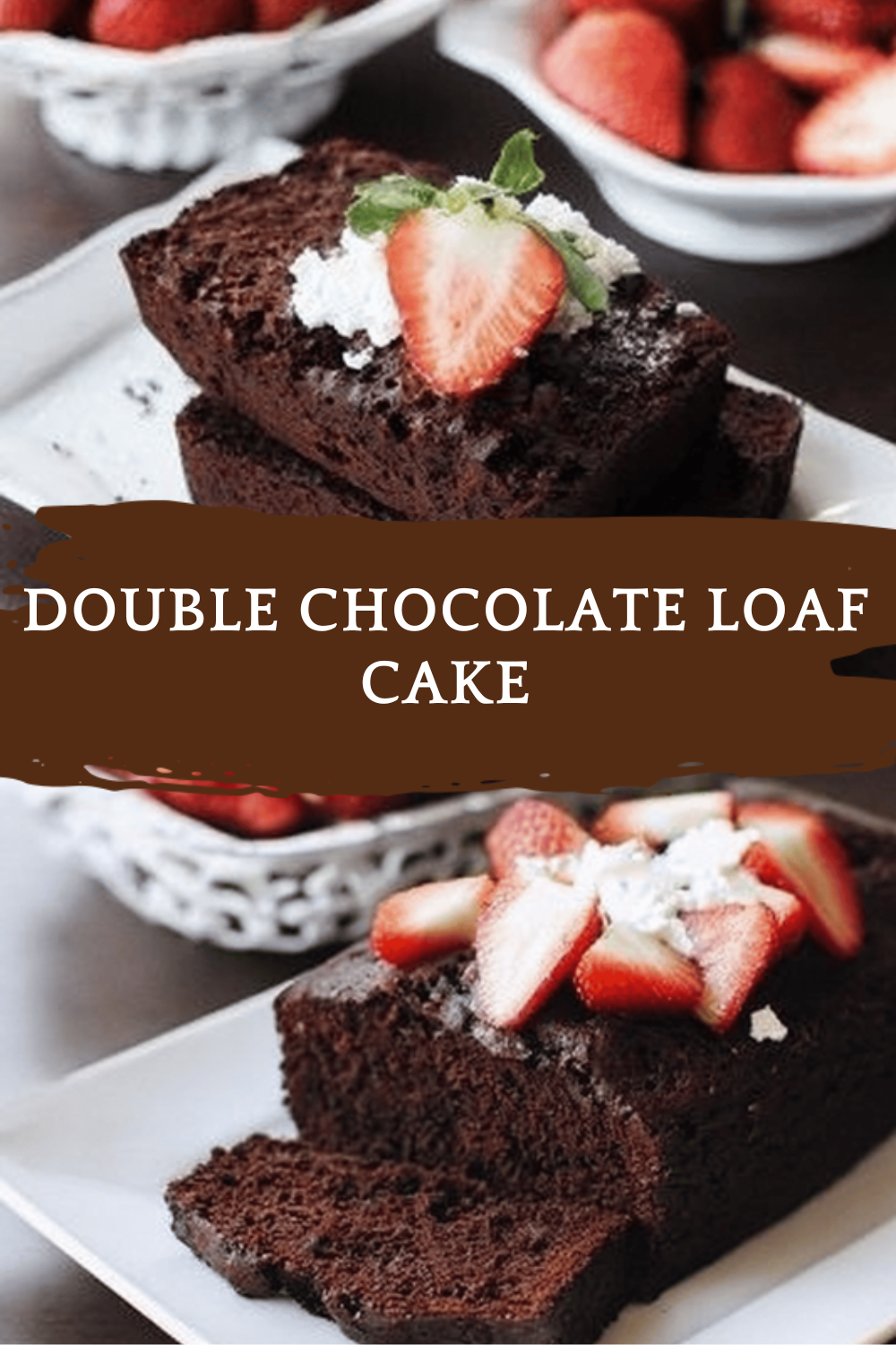 Double Chocolate Loaf Cake
