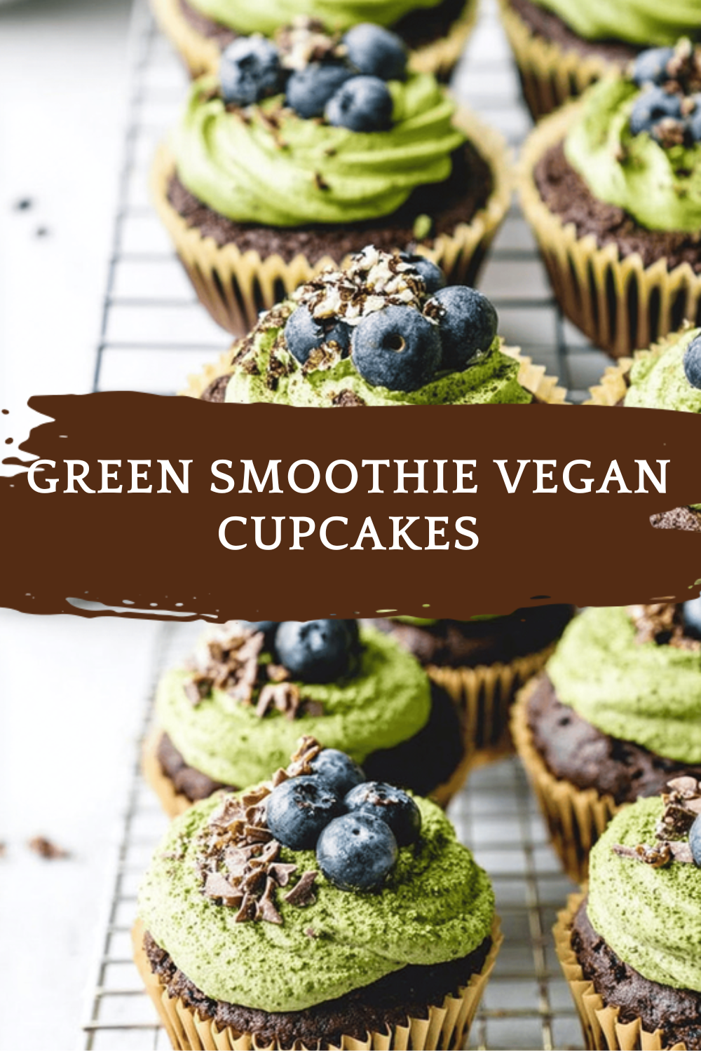 Green Smoothie Vegan Cupcakes