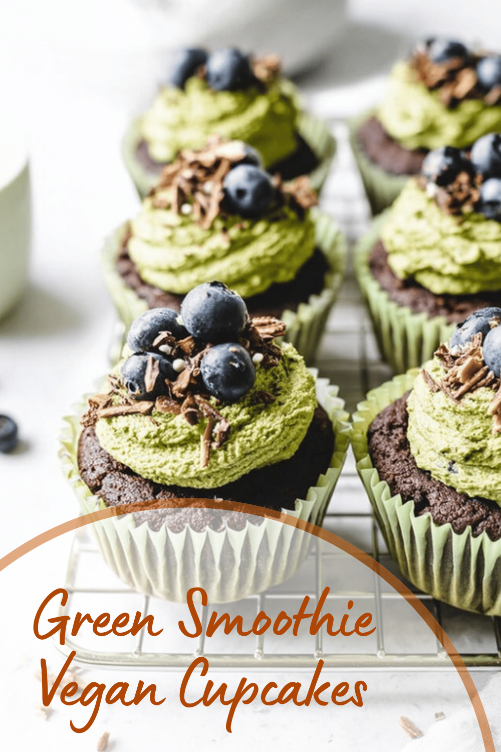 Green Smoothie Vegan Cupcakes