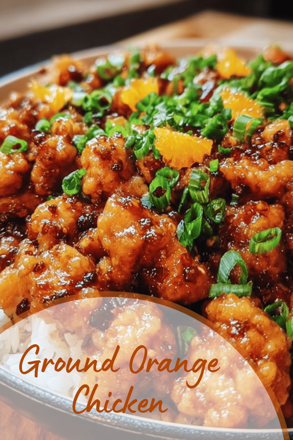 Orange Chicken Rice Bowls With Ground Chicken Recipes 7 Ground Orange Chicken