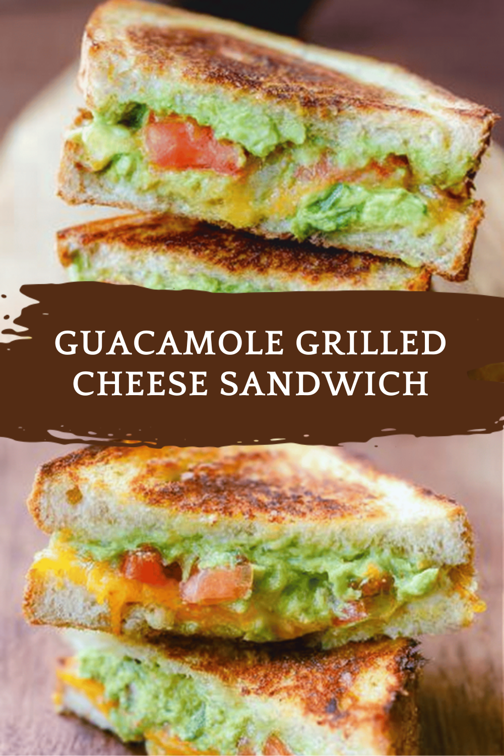 Guacamole Grilled Cheese Sandwich