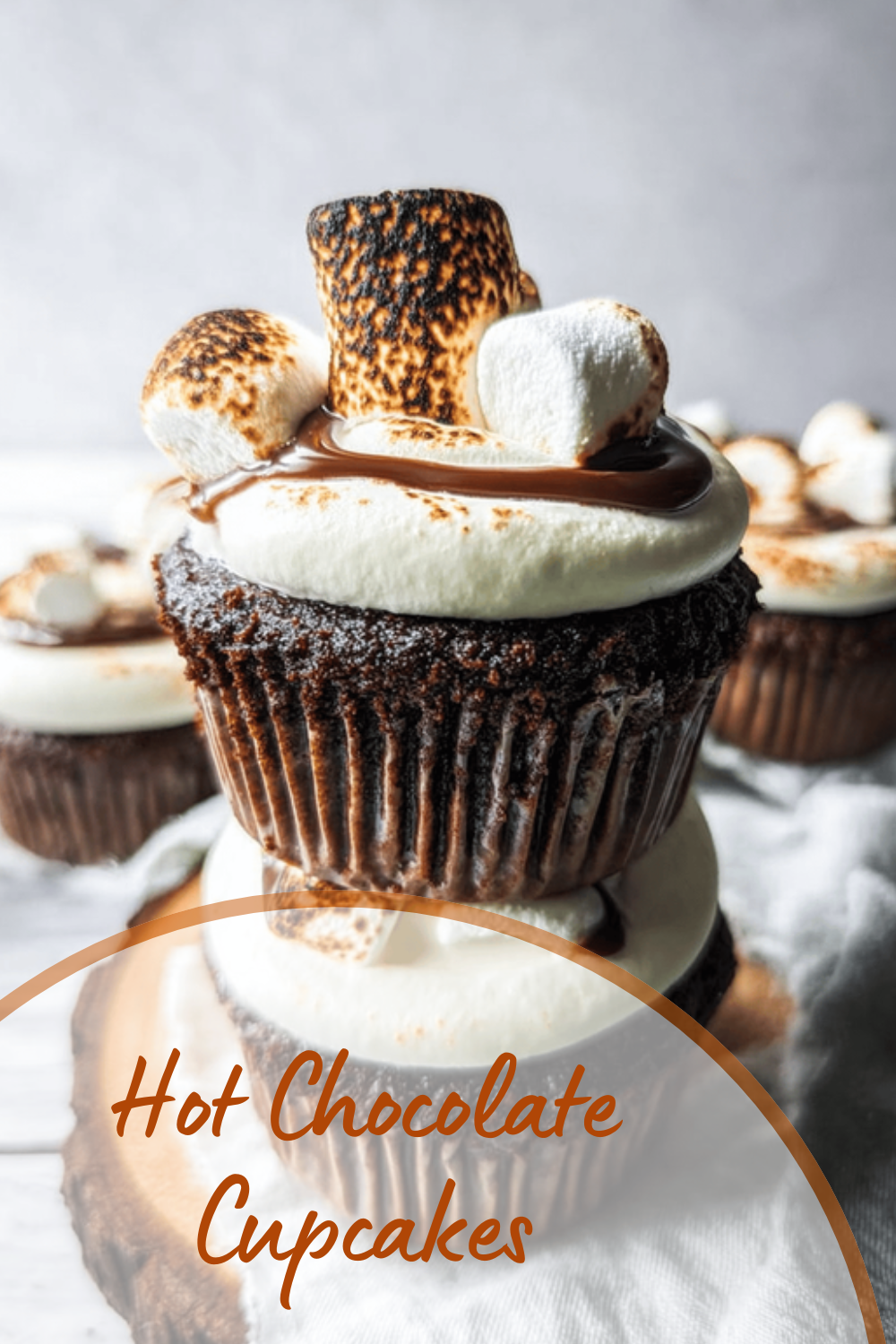 Hot Chocolate Cupcakes