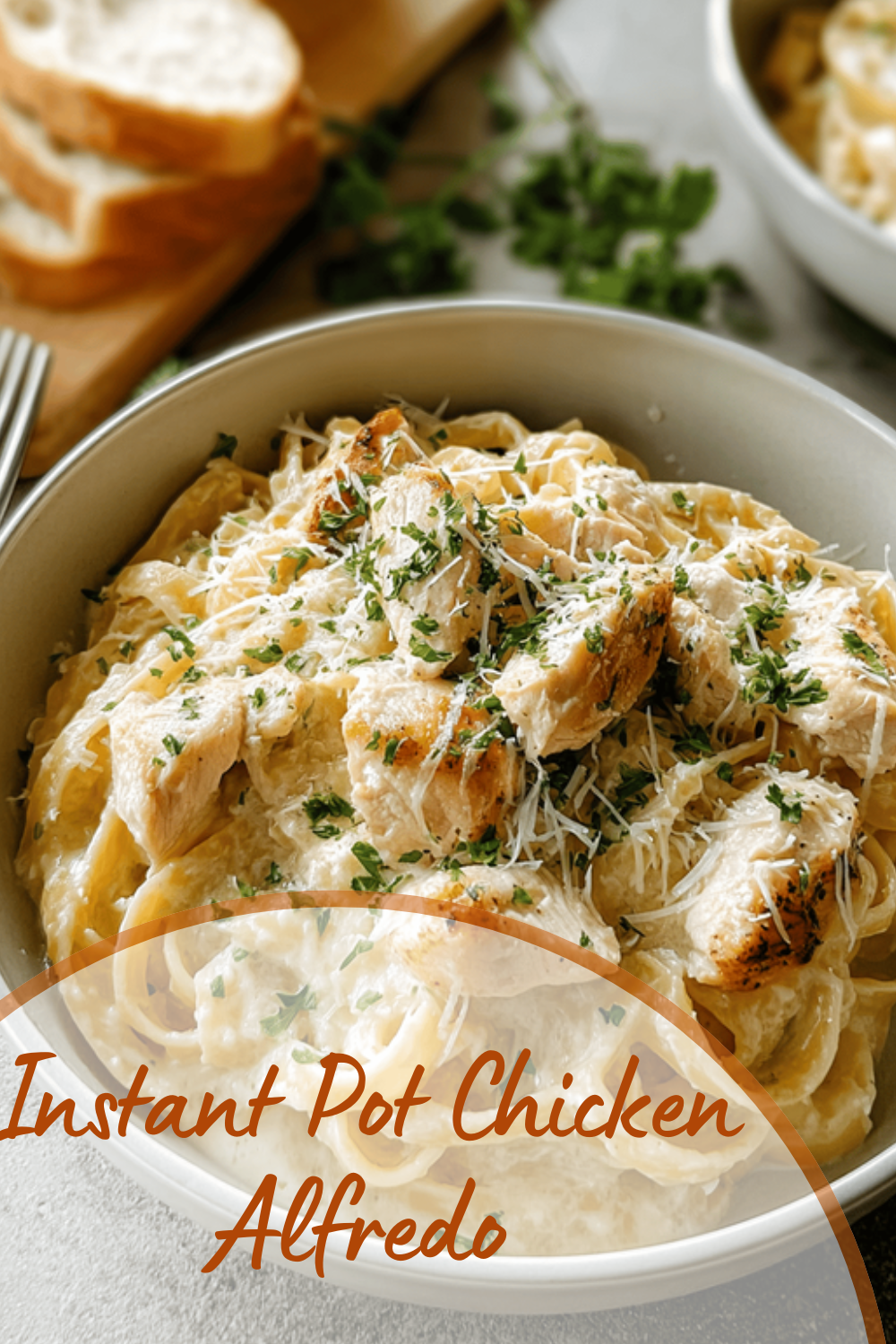 Instant Pot Chicken Alfredo
