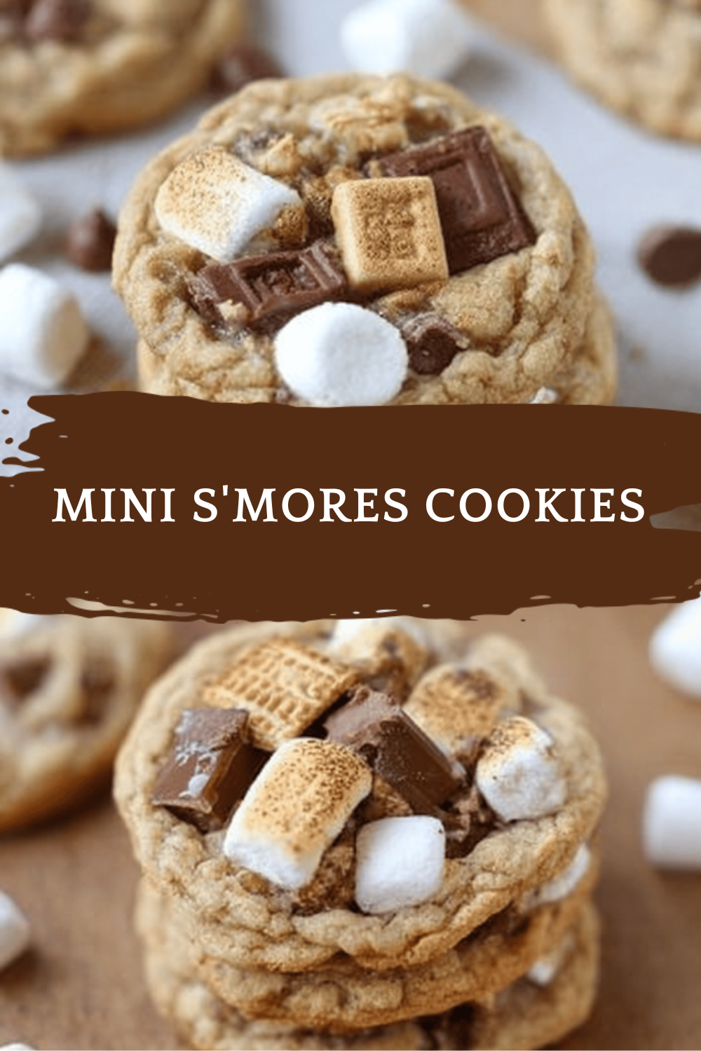 Mini S'Mores Cookies