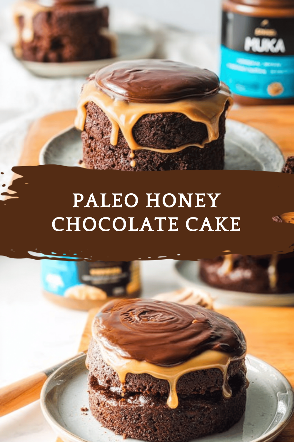 Paleo Honey Chocolate Cake