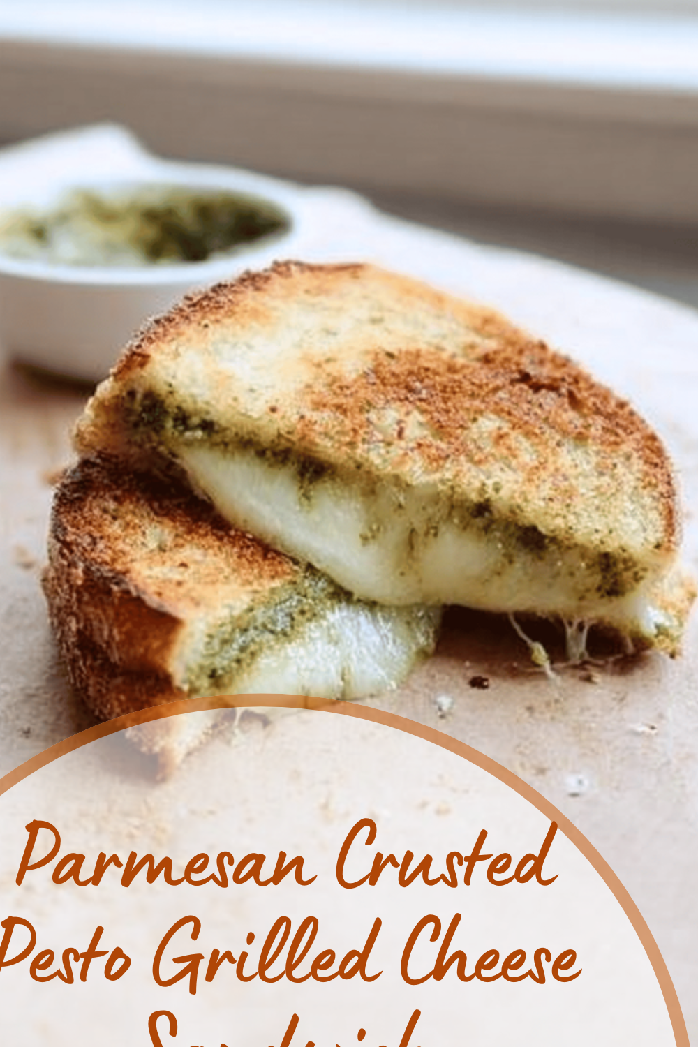 Parmesan Crusted Pesto Grilled Cheese Sandwich Recipe Ideas 7 Parmesan Crusted Pesto Grilled Cheese Sandwich