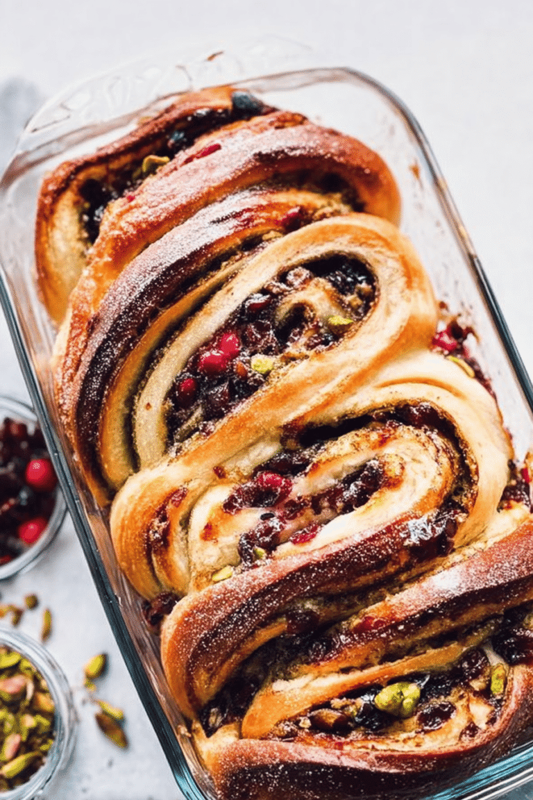 Pistachio Cranberry Babka 37.Png