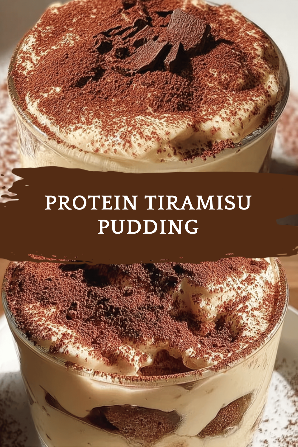 Protein Tiramisu Pudding