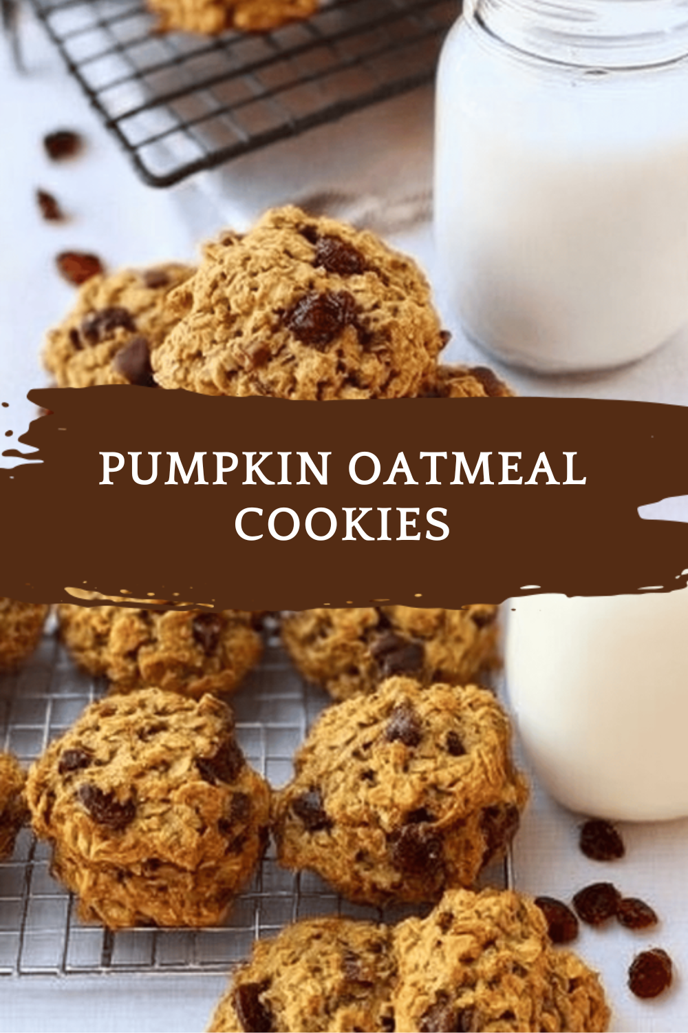 Pumpkin Oatmeal Cookies