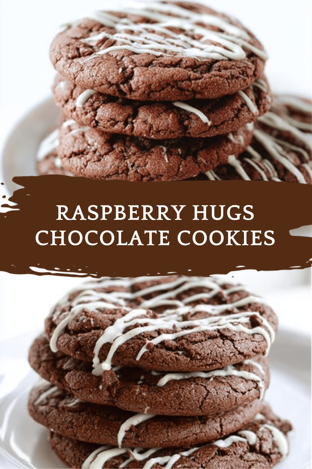 Raspberry Hugs Chocolate Cookies
